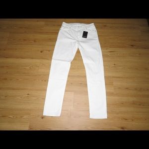 34 x 34 white ASOS jeans (NWT)
